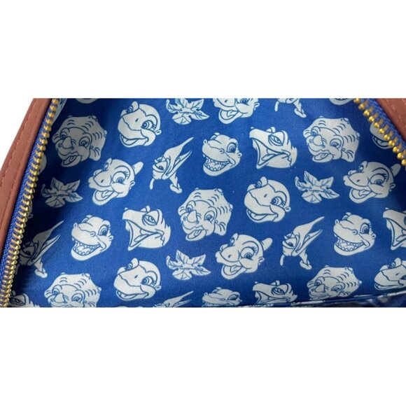 NWT Loungefly Land Before Time Little Foot Petrie Dinosaur Backpack Ducky Cera - Picture 6 of 9